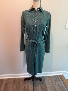 brooks brothers green dress Womens Green Brooks Brothers Dress Size 4